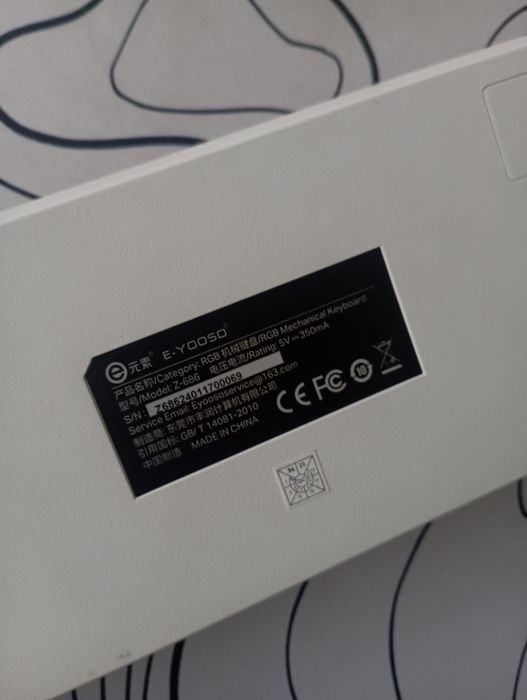 клавиатура и мышка игровая+коврик