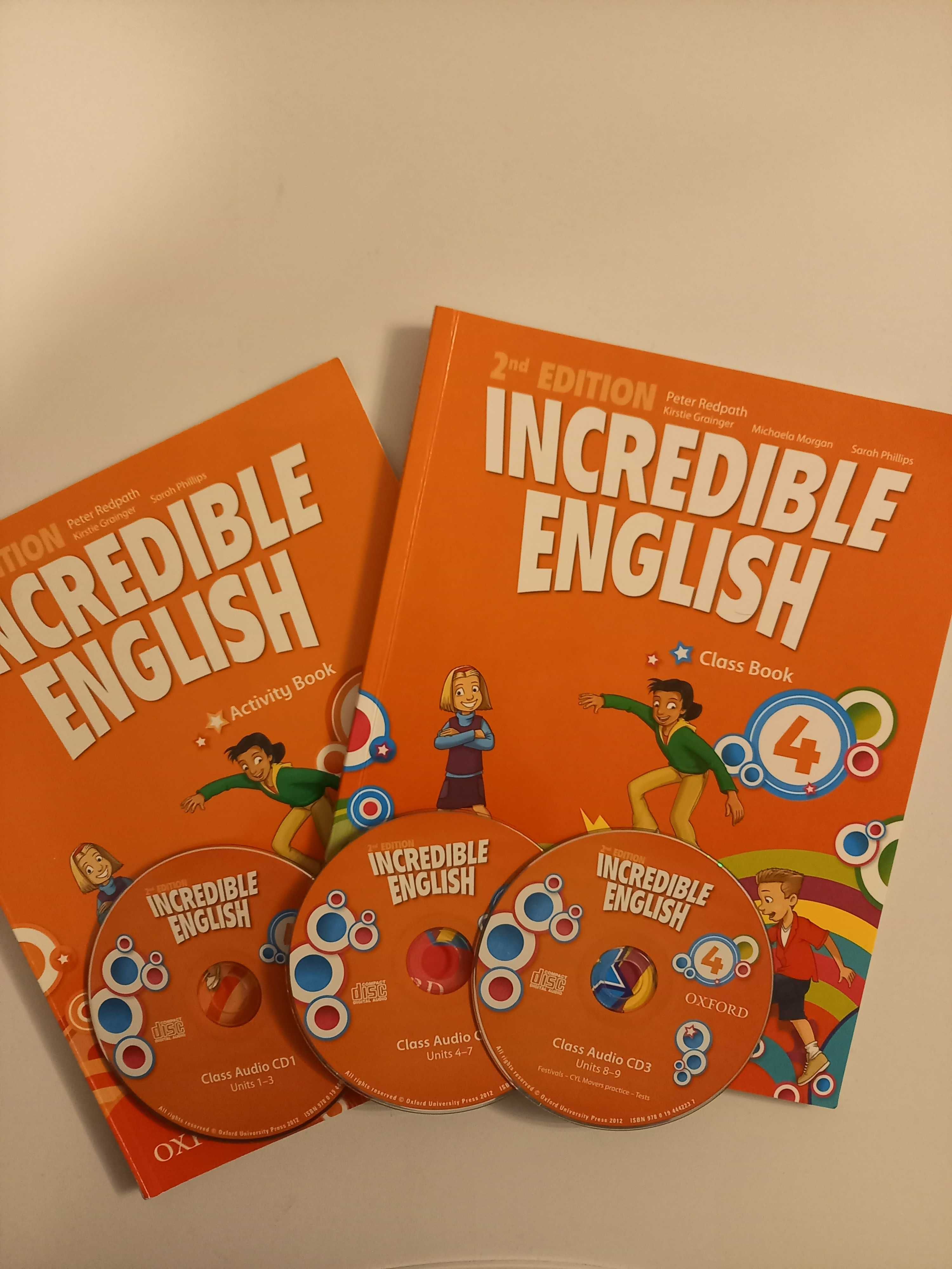 Incredible English 4               2 manuale + 3 CDuri