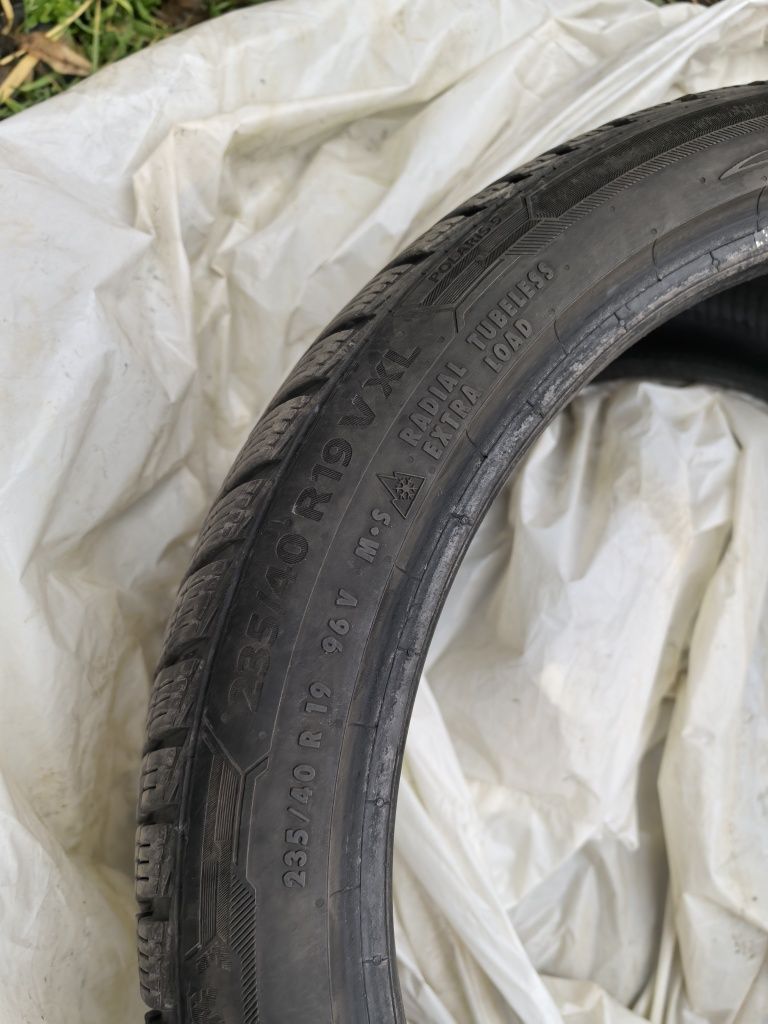 235/40 R19 - 4 броя гуми M+S. Barum Polaris 5