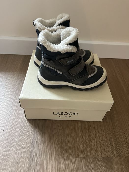 Боти Lasocki Kids тъмно сини