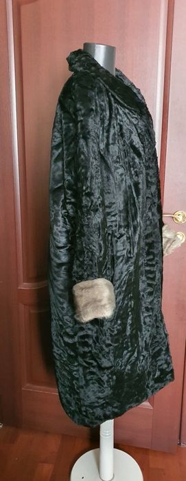 Haina de catifea lunga eleganta