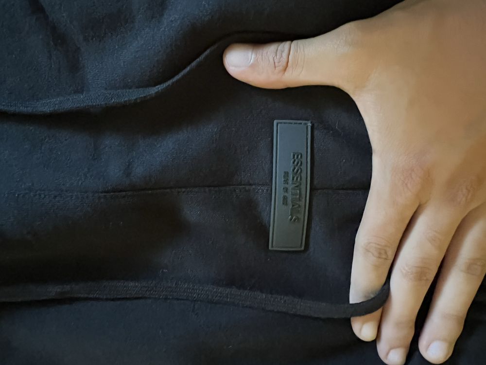 Essentials black shorts