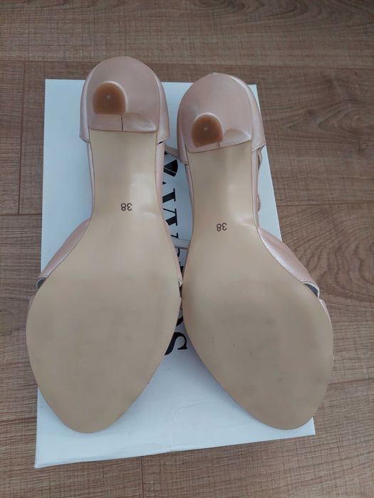 Sandale mireasa piele 38