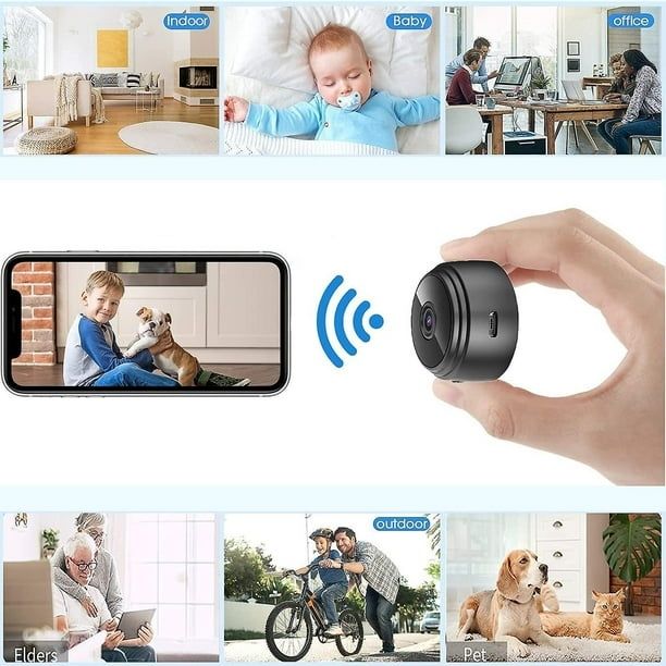 100бр!Безжична, мини, WiFi камера