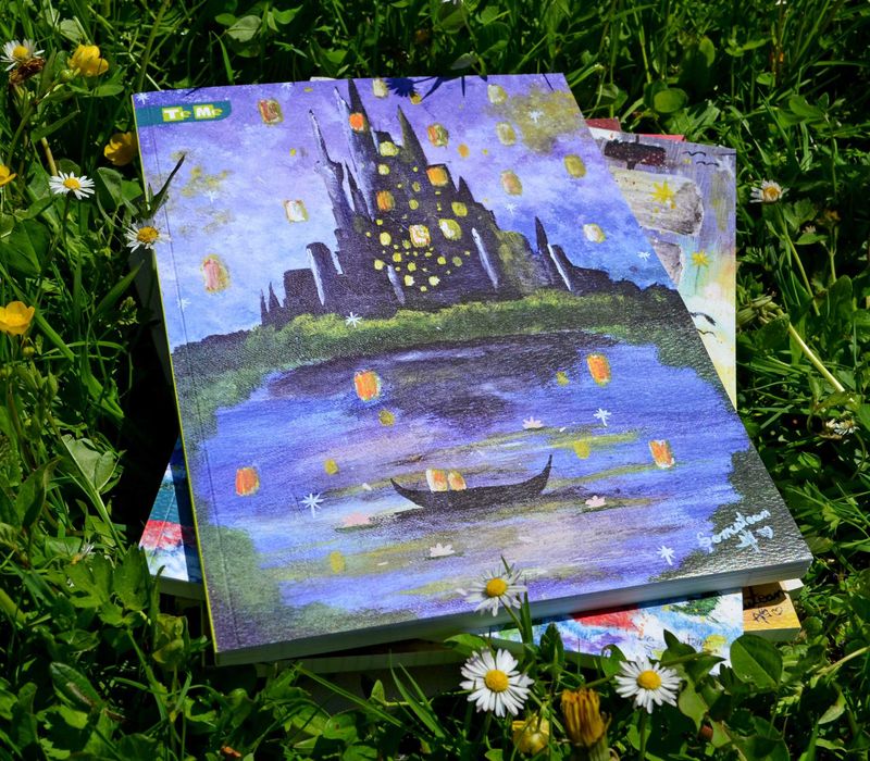 Caiet studențesc premium, eco-friendly, 80 file, cop. broșată și cusut