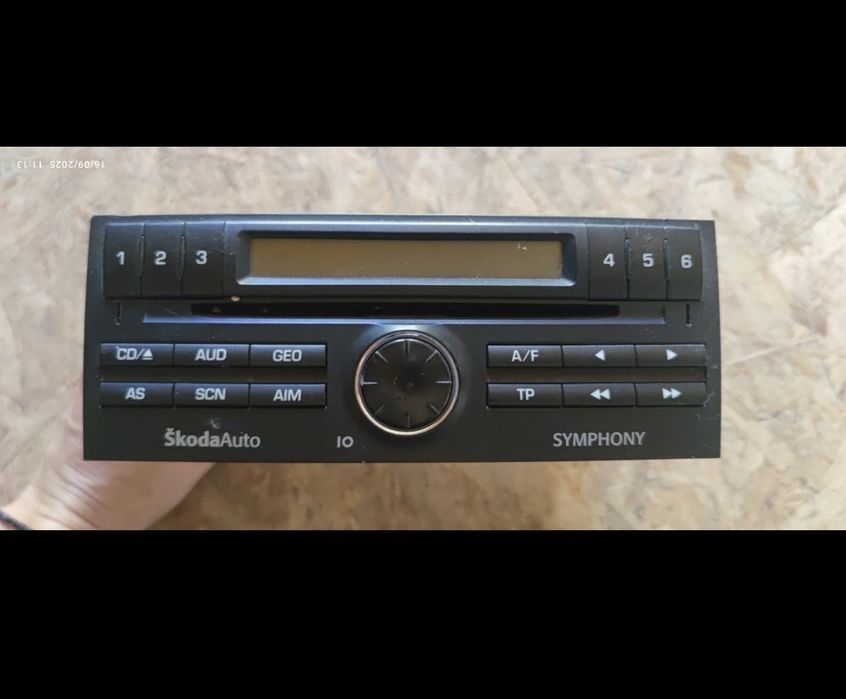 Radio CD Skoda Fabia (1999-2008) 1.4 benzină 2004, 6Y0035156