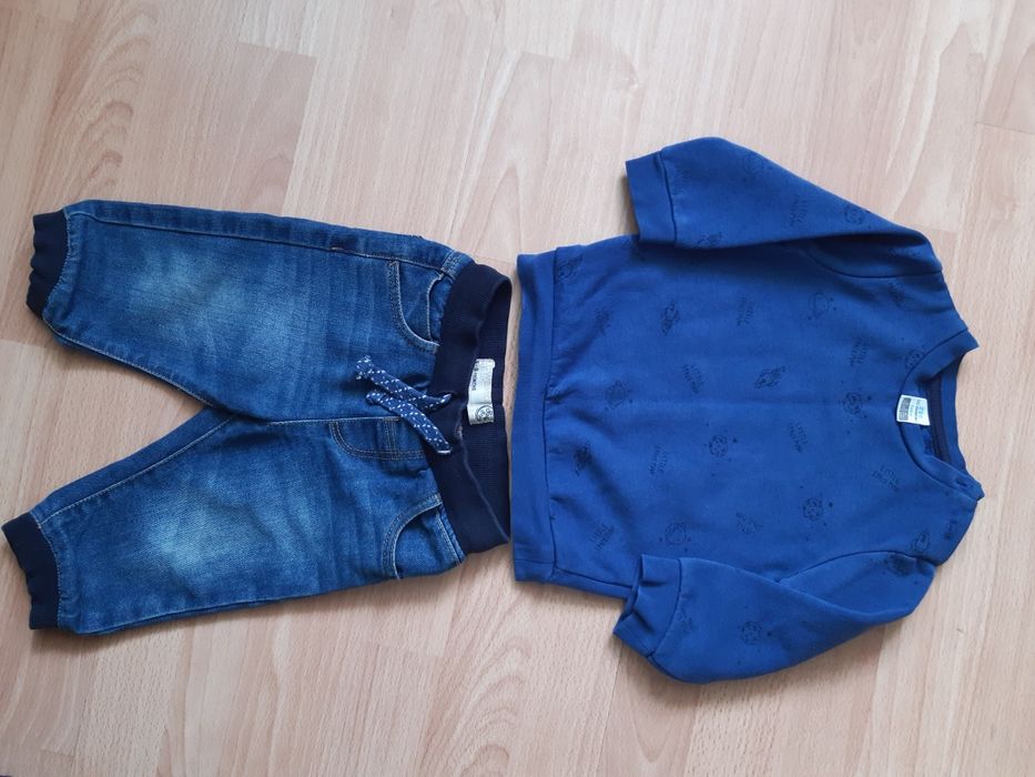 Лот есенно-зимни дрешки за момче, размер 6-9 м