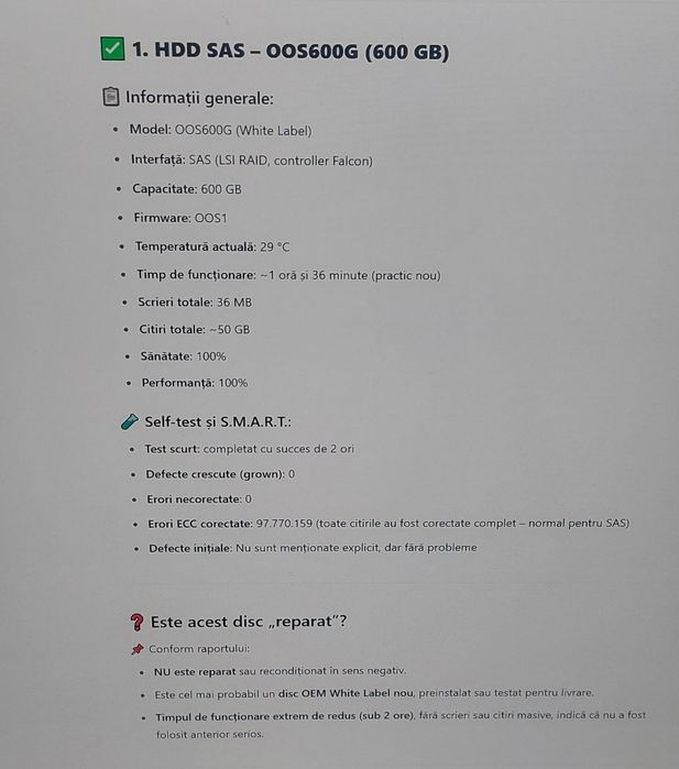 Harddisk Server Sas 2.5" Seagate  600Gb 15k 12Gbs ST600MP0006 Nov 2024