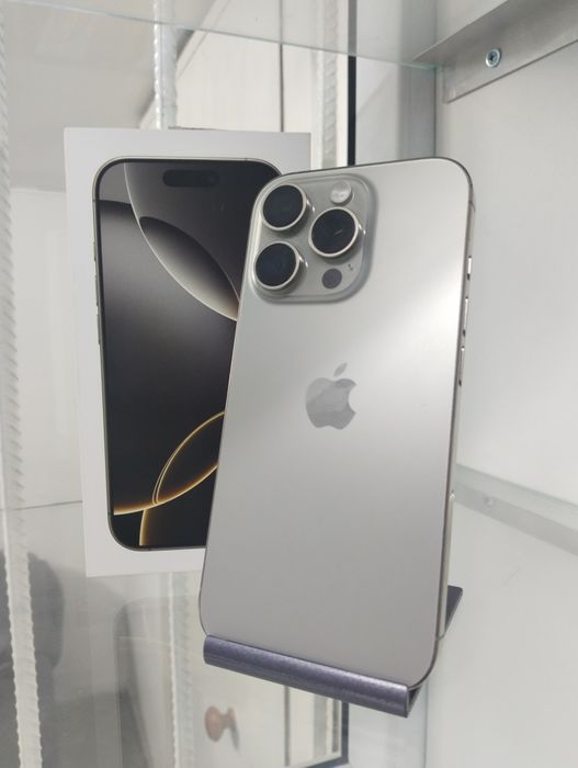 Iphone 16 pro новый 128gb 100% 10 циклов заряда