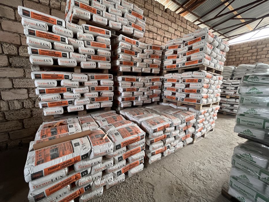 Стройматериалы Актау Родбант Шпаклевка Наливной Клей Дождик Грунтовка