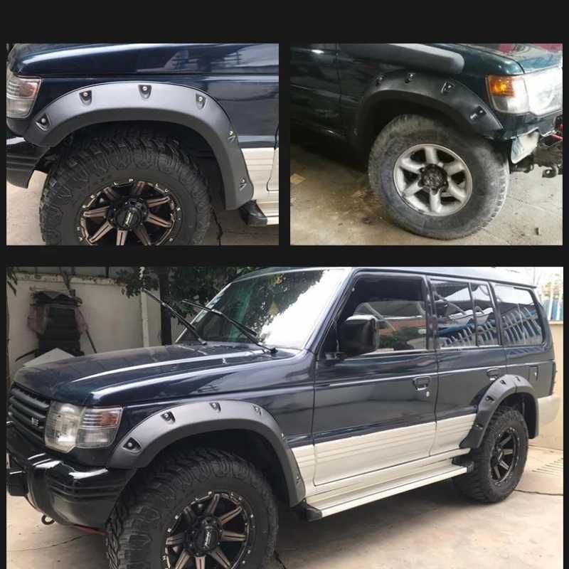 Overfendere aparatori noroi pentru Mitsubishi Pajero V31, 1991-1999