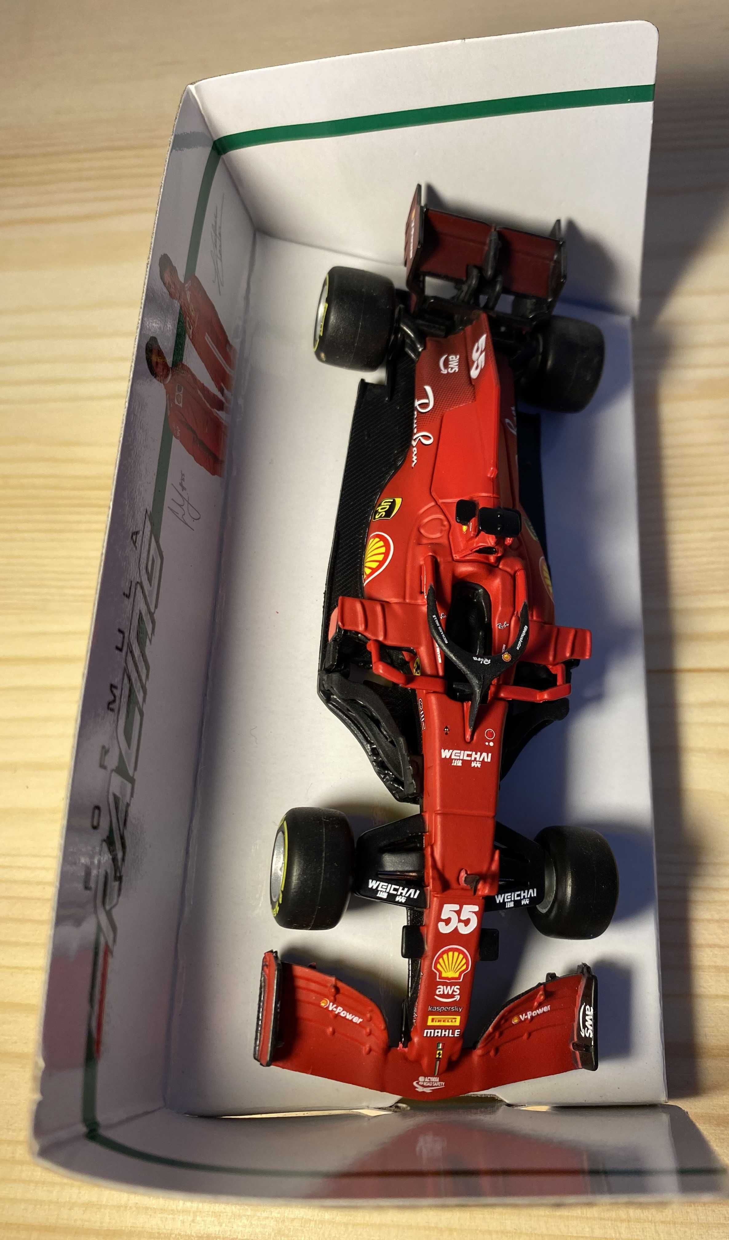 FERRARI SF21 2021 Carlos Sainz Jr Macheta Formula1 Scara 1:43