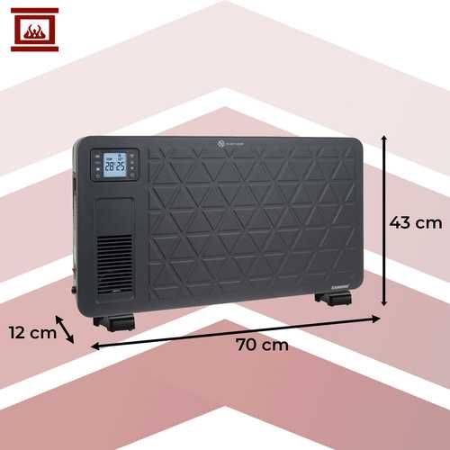 Енергоспестяващ електрически конвектор с WiFi и дистанционно, 2300W