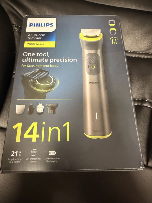Trimmer philips all in one 14in1 fata par corp nou seria 7000 mg7930