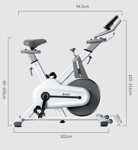 Тренажер SpinBike (белый) AF-55