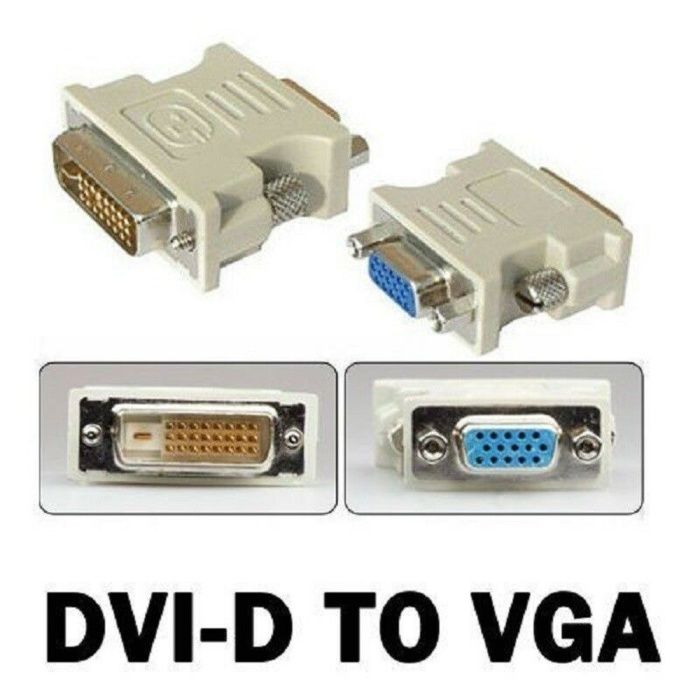 Адаптер / преходник DVI-I или DVI-D към VGA