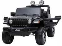 Masinuta electrica copii 2-8 ani Jeep Rubicon 180W 4x4, R.Moi Negru