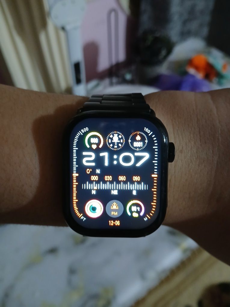 HK10 PRO MAX WATCH 10, экран Amoled 2,02, 46 мм, подключение наушников