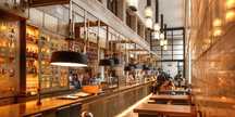 Mobila pentru magazine, mobilier pub, bar, birouri, recepttii hotel, s