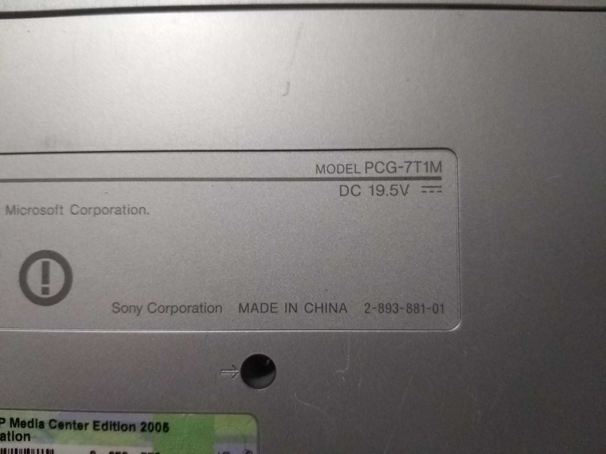 laptop sony vaio pcg-7t1m ca defect pentru piese