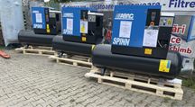 Compresor 500l cu surub + 5,5kw +Uscator de aer - Complet echipat !