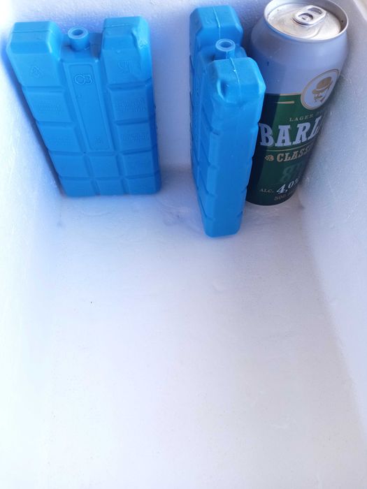 Специализирана хладилна кутия  с хладилни елементи към нея