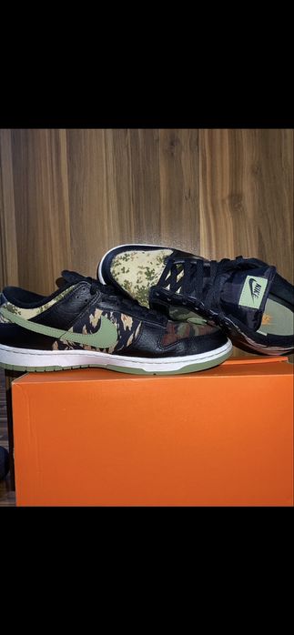 Nike dunk crazy camo- 45 номер