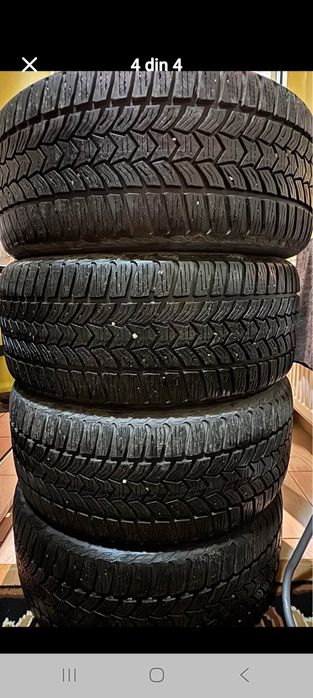 Jante 17 Borbet 5x112 cu anvelope iarna, seat ,skoda,audi,Volkswagen
