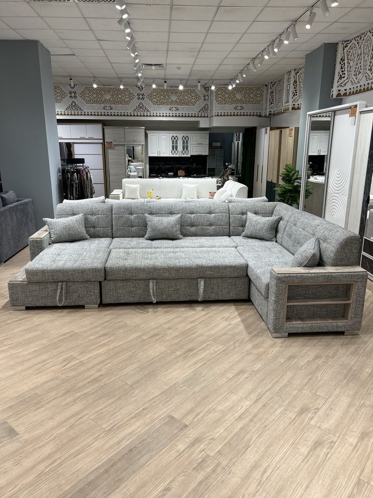 Большой П образный диван от Comfort Mebel