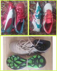 Футболни обувки Puma и Adidas