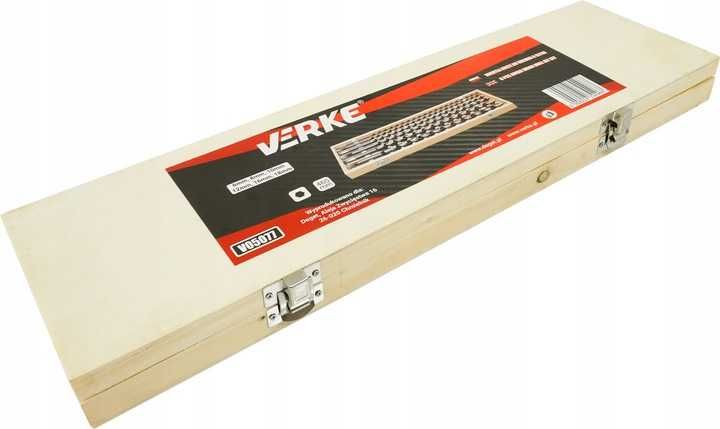 Set 6 burghie lemn 6-18mm lungi 460mm (V05077)