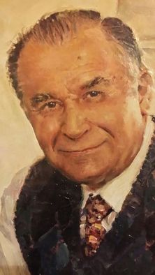 Tablou Pictura in ulei - Portretul Presedintelui ION ILIESCU