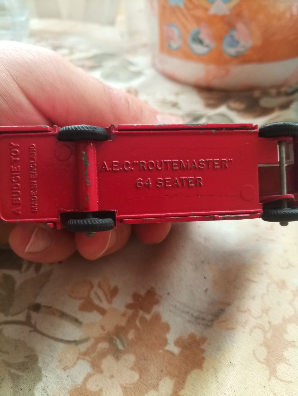 Метална играчка английски рейс