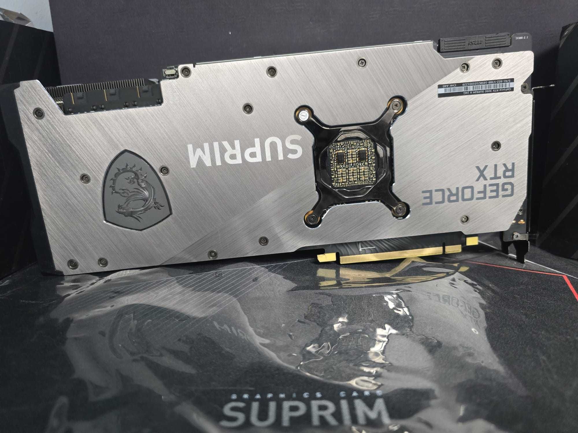 Placa video MSI GeForce RTX 3090 SUPRIM X 24GB GDDR6X 384-bit