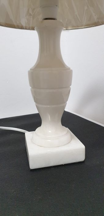 Accesoriu decorațiune lumina electrica marmura Franța 1950 colectie