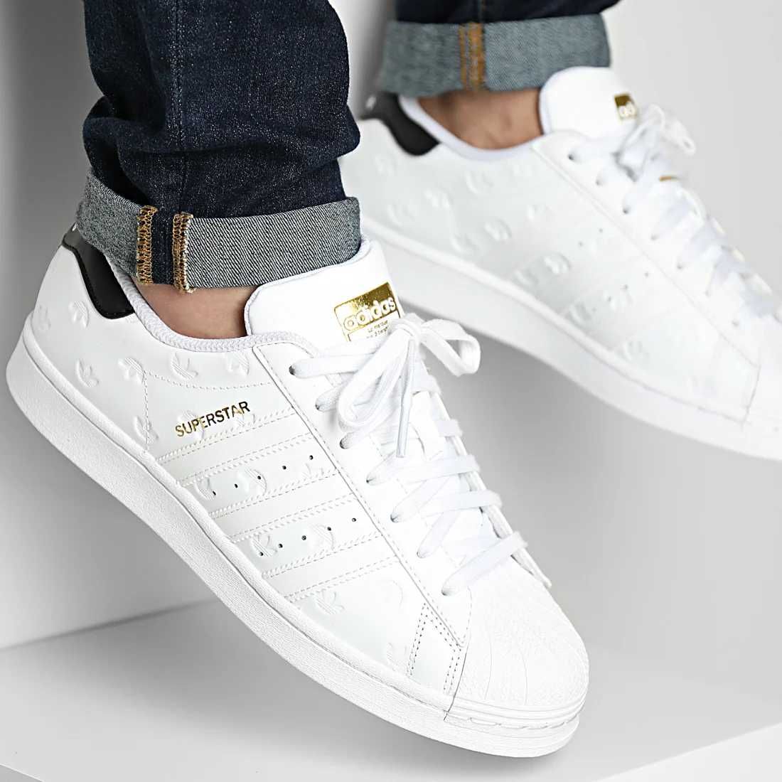 Оригинални кожени кецове * ADIDAS SUPERSTAR * EU 38