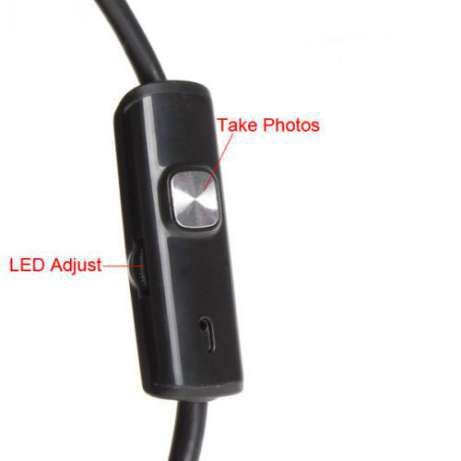 Camera Endoscop iluminare 6 leduri Android PC