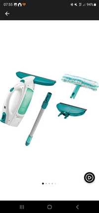 Aspirator Geam Leifheit Dry&Clean, Autonomie 38 de minute, Coada+S