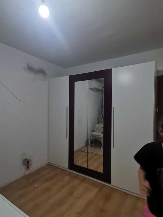 Спалня 160/200 в комплект с гардероб и нощни шкафчета