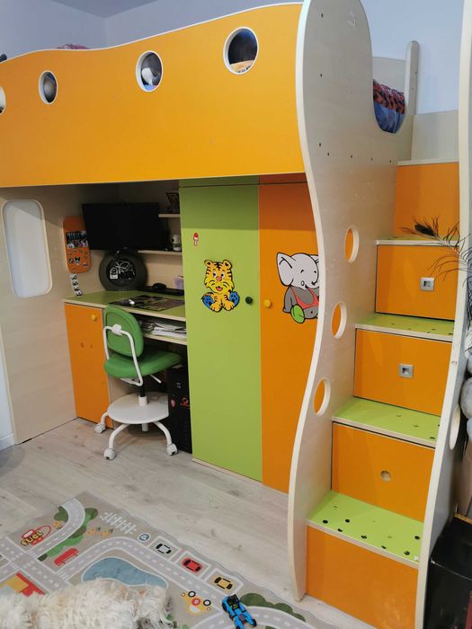 Vand pat/birou copii