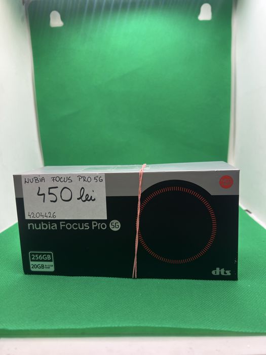 Nubia Focus Pro 5G •Amanet Lazar Crangasi•42044