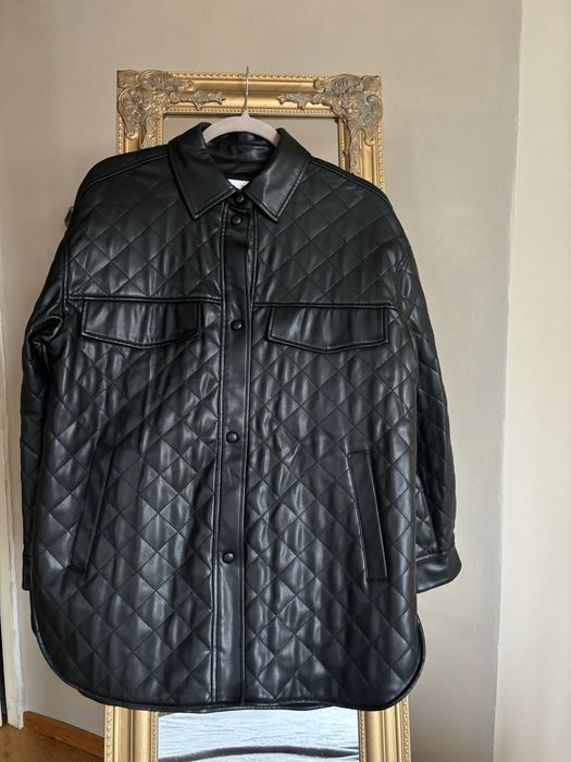 Зимно яке, пух Moncler/Монклер, Кожено яке Mango/Манго