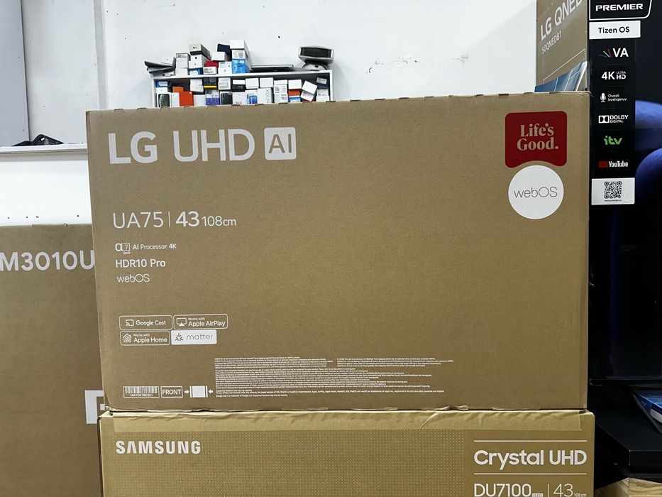 Lg 43UA75009 4K smart 2025 new