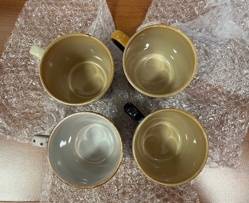 Set 4 cesti/ cani din ceramica, 270 ml, HKliving