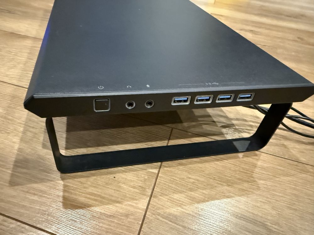 DeepCool Подложка за монитор с USB хъб и аудио входове