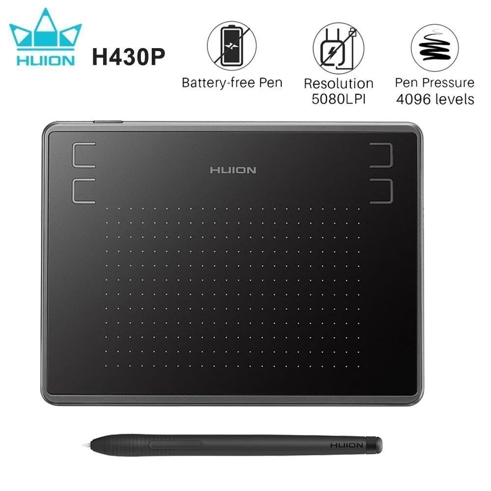 Графический Планшет Huion H430 для компьютера/Windows/macOS/Android