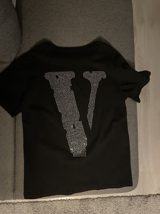 tricou vlone rhinestone