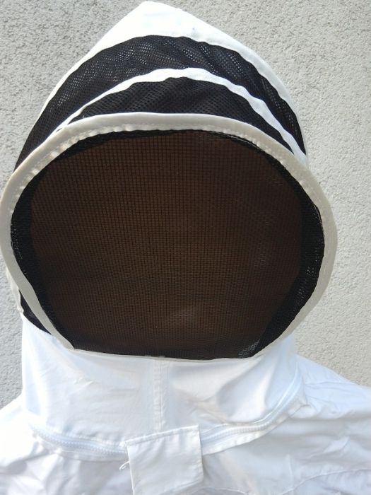 Пчеларски блузон яке с метална мрежа тип качулка-пчеларски инвентар