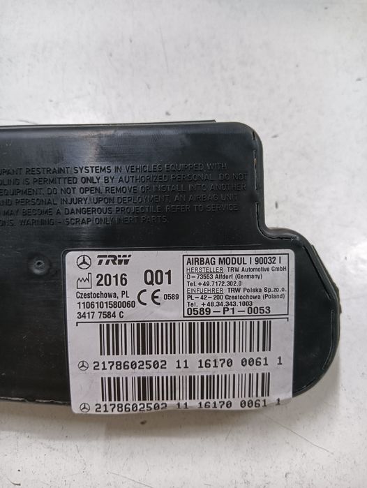 Airbag scaun stanga fata MERCEDES-BENZ S-CLASS Coupe VII C217 2014 - >