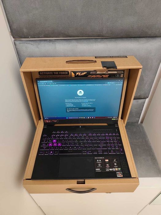 Laptop asus tuf gaming a15 rtx 4060